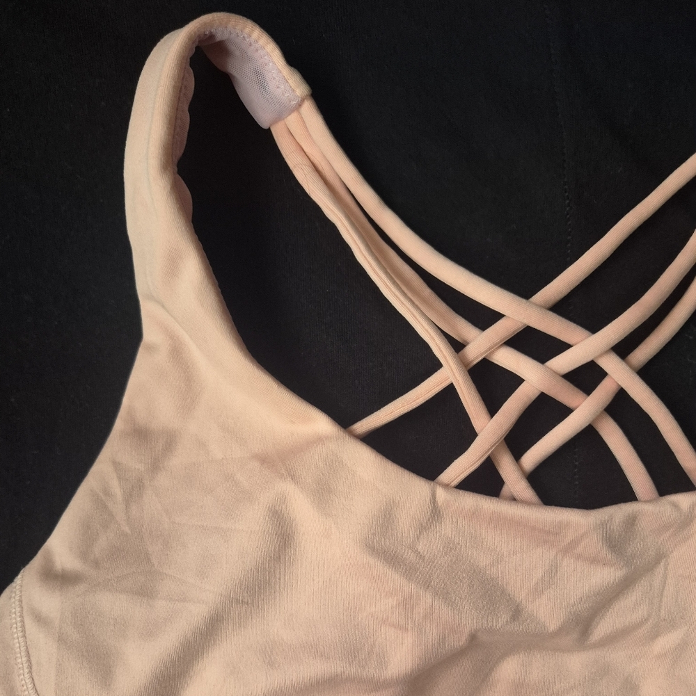Victoria's Secret Peach Strappy Bralette Women's Medium - Picture 2 of 14
